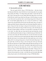 Hoàn thiện tổ chức công tác kế toán doanh thu, chi phí và xác định kết quả kinh doanh nhằm tăng cường công tác quản lý chi phí kinh doanh tại chi nhánh công ty cổ phần thương mại minh khai 