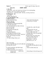 Gián án Lớp 1tuần 23 chuẩn