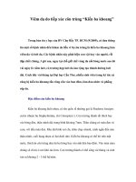 Tài liệu Viêm da do tiếp xúc côn trùng “Kiến ba khoang” pptx