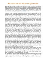 Tài liệu Diễn văn của TNS John McCain: “Tổ Quốc trên hết” pptx