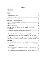 Quan hệ giữa tâm lý xã hội với sự phát triển dân số ở vùng ven biển thừa thiên huế hiện nay 