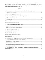 Nhận dạng các tiêu chuẩn để đánh giá và lựa chọn phần mềm kế toán tại các doanh nghiệp ở việt nam (hoặc TP HCM) 