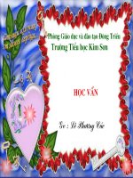 Bài soạn Học vần : ip - up - P.Cúc