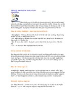 Tài liệu Những thủ thuật dành cho Word và Writer doc