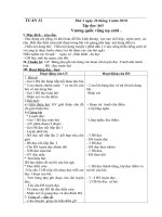 Tài liệu Giáo án lớp 4 - Tuần 32 docx