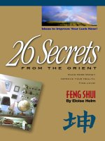 Tài liệu 26 secrets from the orient docx