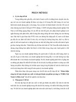 Hoàn thiện công tác kế toán chi phí và tính giá thành công ty TNHH (việt nam) cơ điện ASIA 