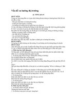 Tài liệu Vấn đề xu hướng thị trường docx