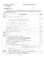 Bài giảng Đáp án HSG tỉnh Bắc Giang-toán 9-2010