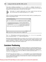 Tài liệu Creating Cool Web Sites with HTML, XHTML and CSS (2010)- P7 pdf