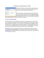 Tài liệu 10 thứ bạn có thể thực hiện với USB ppt