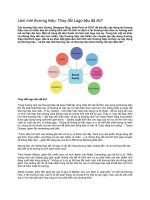 Tài liệu Làm mới thương hiệu: Thay đổi Logo liệu đã đủ? docx