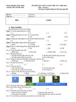 Bài soạn Đề Thi lớp 6