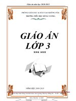 Gián án giao an lop 3 tuan 23