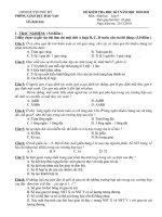 Tài liệu Sinh hoc 9-HKI-2010