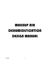 Tài liệu MAKEUP AIR DEHUMIDIFICATION DESIGN MANUAL pdf