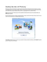 Tài liệu Desktop độc đáo với PhotoJoy docx