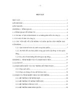 Tính toán thiết kế hệ thống lạnh cho công ty đăng minh 