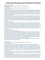 Bài tập tình huốngmột QUYẾT ĐỊNH được BAN HÀNH KHÔNG ĐÚNG THỦ tục 