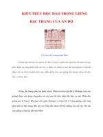 Tài liệu KIẾN TRÚC ĐỘC ĐÁO TRONG GIẾNG BẬC THANG CỦA ẤN ĐỘ docx