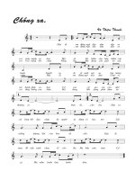 Tài liệu Bài hát chồng xa - Võ Thiện Thanh (lời bài hát có nốt) pdf
