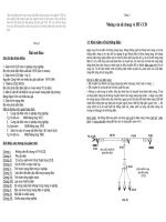 Tài liệu bài giảng môn học cung cấp điện - phần 1 ppt