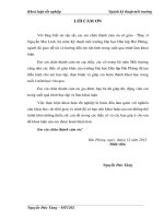 Nghiên cứu xử lý nước hồ bằng cây rong đuôi chồn 