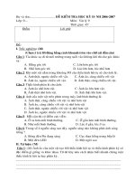 Bài giảng đề thi lý 9 học kì II