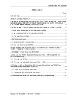 Một số giải pháp phát triển dịch vụ ngân hàng tại ngân hàng ngoại thương việt nam trong điều kiện hội nhập kinh tế quốc tế 