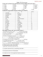 Gián án REVIEW UNIT 6-7