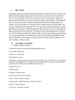 Tiểu luận khai phá dữ liệu: Sử dụng phần mềm Weka khai phá bộ dữ liệu companies dataset