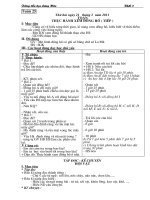 Tài liệu giáo án các môn  lớp 3-tuần 25( co KNS)