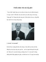 Tài liệu 8 kiểu nhân viên mà sếp ghét doc