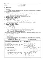 Tài liệu giáo án số học từ tiết 11 đến 16