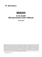 Tài liệu M68000 8-/16-/32-Bit Microprocessors User’s Manual docx