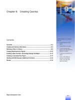 Tài liệu Chapter 9: Creating Queries docx