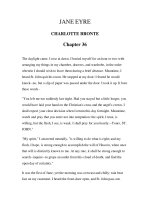 Tài liệu LUYỆN ĐỌC TIẾNG ANH QUA TÁC PHẨM VĂN HỌC-JANE EYRE CHARLOTTE BRONTE Chapter 36 docx