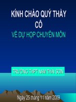 Gián án Họp hội đồng