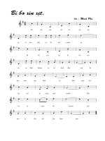 Tài liệu Bài hát bí bo xìn xịt - Minh Phú (lời bài hát có nốt) docx