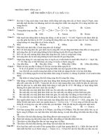 Bài giảng DE THI THU DH VINH PHUC- 2011