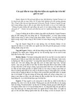 Tài liệu Các quỹ đầu tư trực tiếp tìm kiếm các nguồn lực trên thế giới ra sao? doc