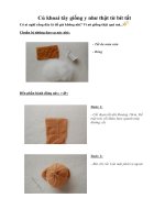 Tài liệu Củ khoai tây giống y như thật từ bít tất docx