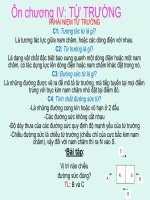 Tài liệu Tổng kết chương IV từ trường pdf