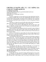 Tài liệu Chương II_ Nguồn gốc và các giống gia cầm có ý nghĩ kinh tế doc