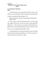 Tài liệu thiết kế hệ thống lạnh cho xí nghiệp, chương 1 pptx