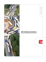 Tài liệu ADC Backhaul Solutions pdf