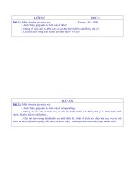 Bài giảng Dề thi cuối HK 1 - TV - Lớp 5