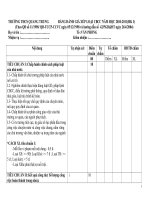 Bài giảng Biểu điểm đánh giá xếp loại CB.NV. năm học 2010-2011