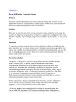 Tài liệu Storing Connection strings pdf