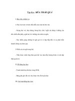 Tài liệu Tập đọc - MÙA THẢO QUẢ pptx